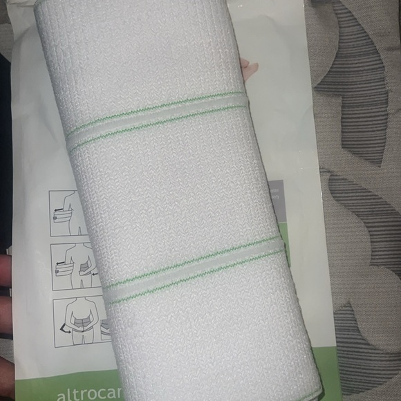 AltroCare Postpartum Abdominal Binder S/M Inch 3 Panel Tummy Tuck C-Section - Picture 7 of 7